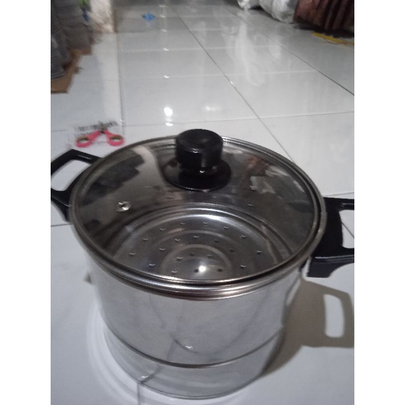 dandang nasi tutup kaca murah