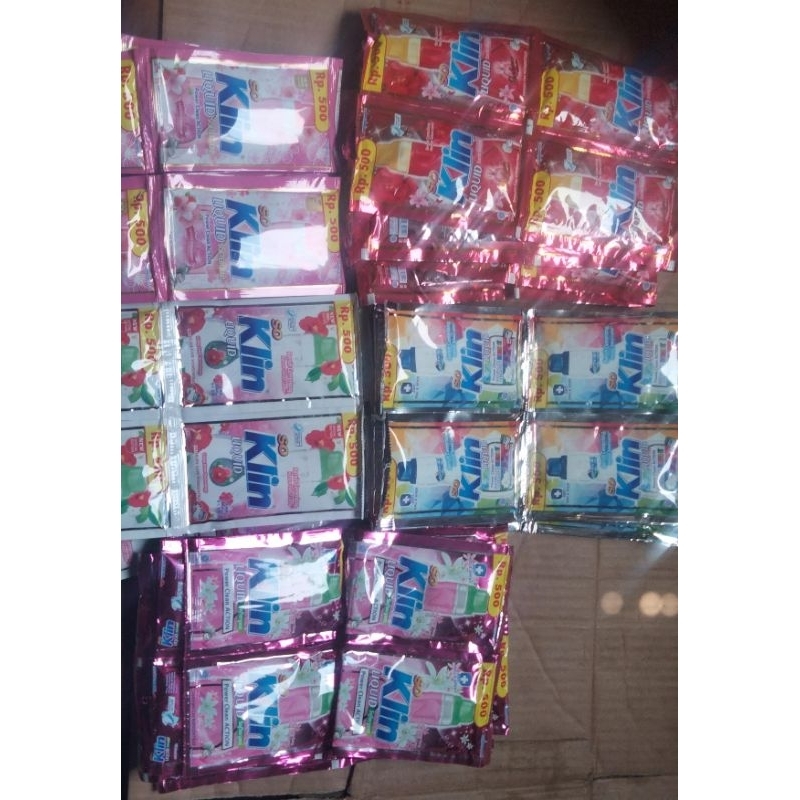 Soklin cair liquid renteng