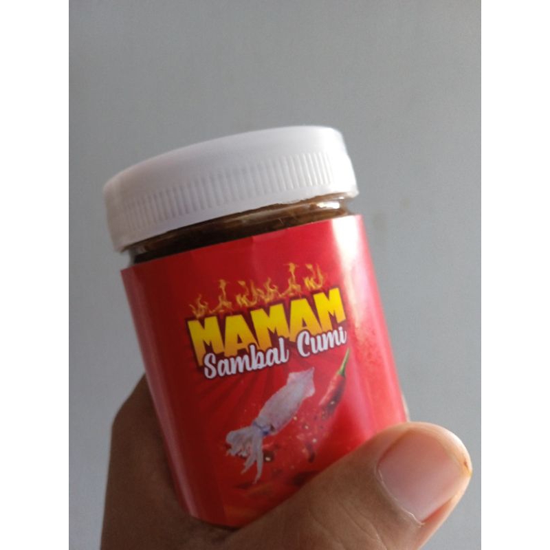 

mamam sambal Cumi Pedas 120gr