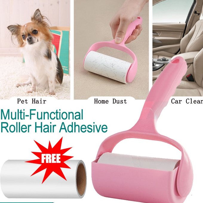 Alat Pembersih Bulu Roller Pembersih Bulu Pakaian Roller Bulu Kucing Di Baju Sticky Roll Refill/Debu, lint roller refill