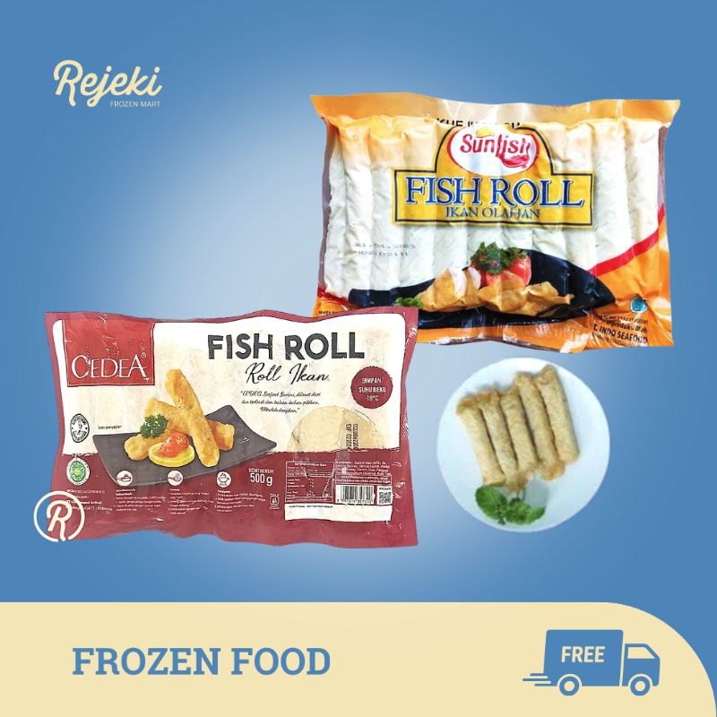 

Cedea / Sunfish Fish Roll Ikan - Rejeki Frozen Mart