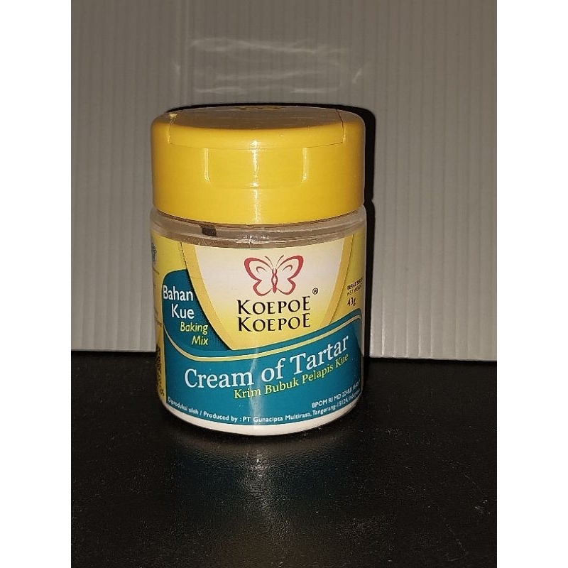 

cream of tartar koepoe 43gr