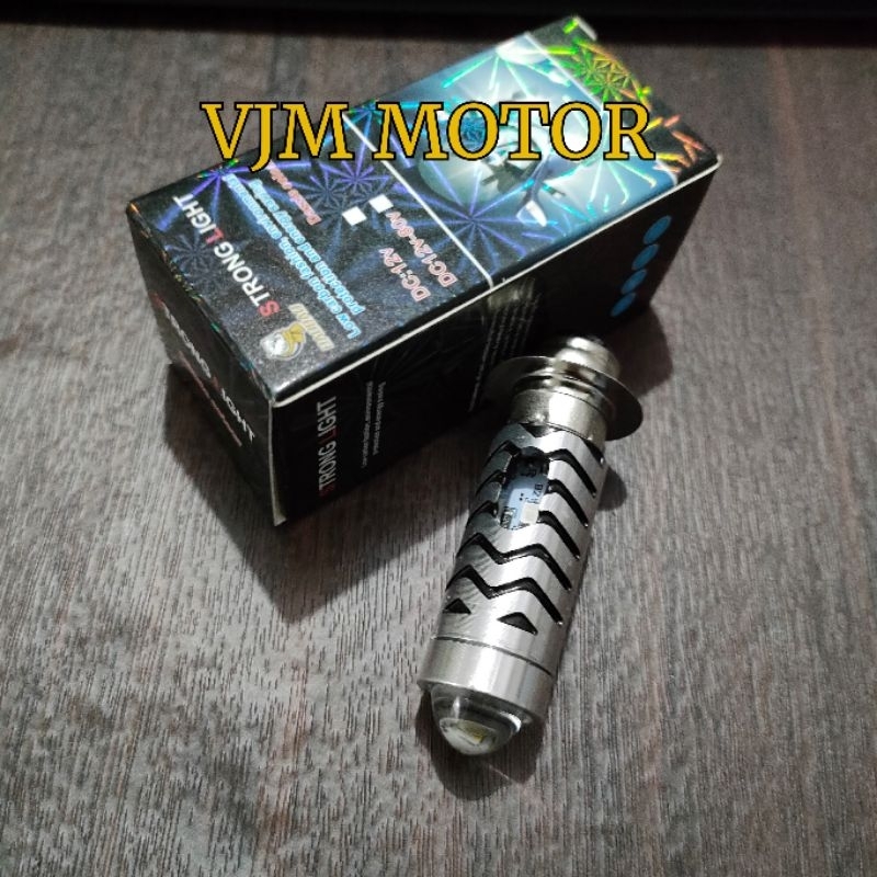 LAMPU DEPAN LED MOTOR H6 LASER D2 WARNA PUTIH KUNING PLUS SAMPING SENJA BIRU Mio Vario Scoopy beat Jupiter Vega universal Lampu depan H6 laser