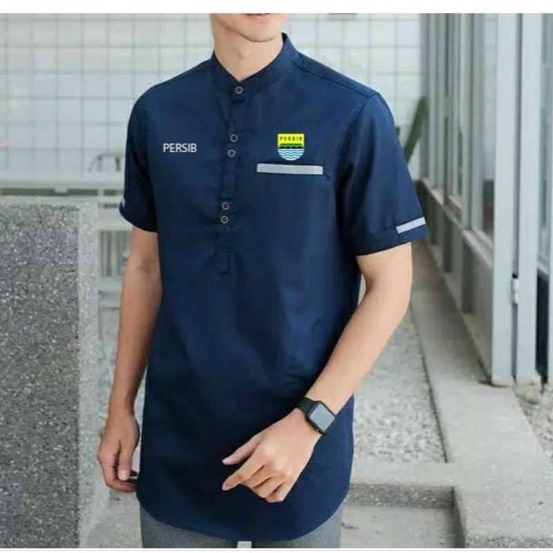 Baju persib bandung koko pendek