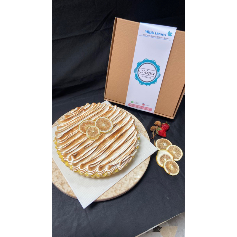 

Lemon Merengue Pie / Bisa untuk HAMPERS MURAH MERIAH