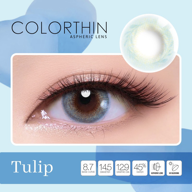 Softlens Colorthin by Exoticon Dia 14.5mm | Ready Normal &amp; Minus (FREE LENSCASE)