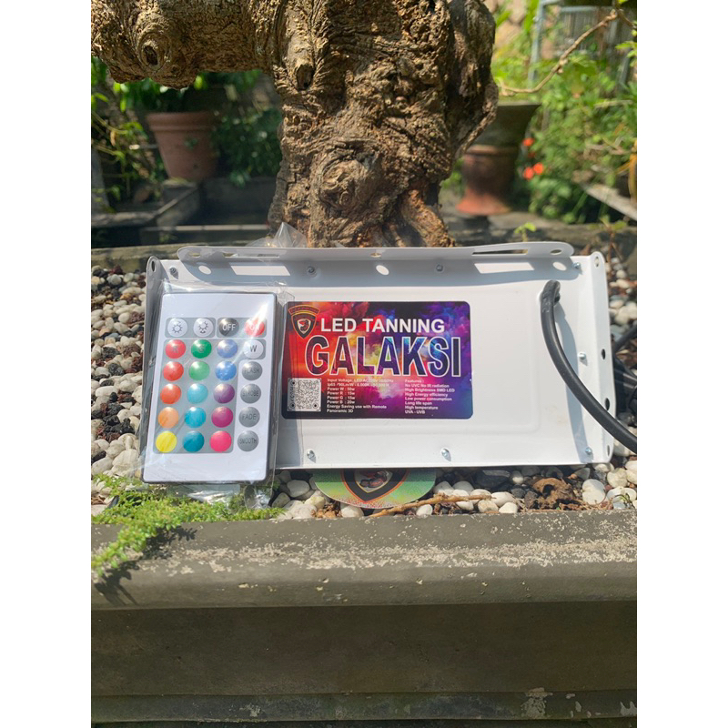 lampu LED TANING GALAKSI untuk ikan channa