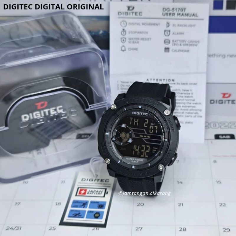 Jam Tangan Digitec Digital Original
