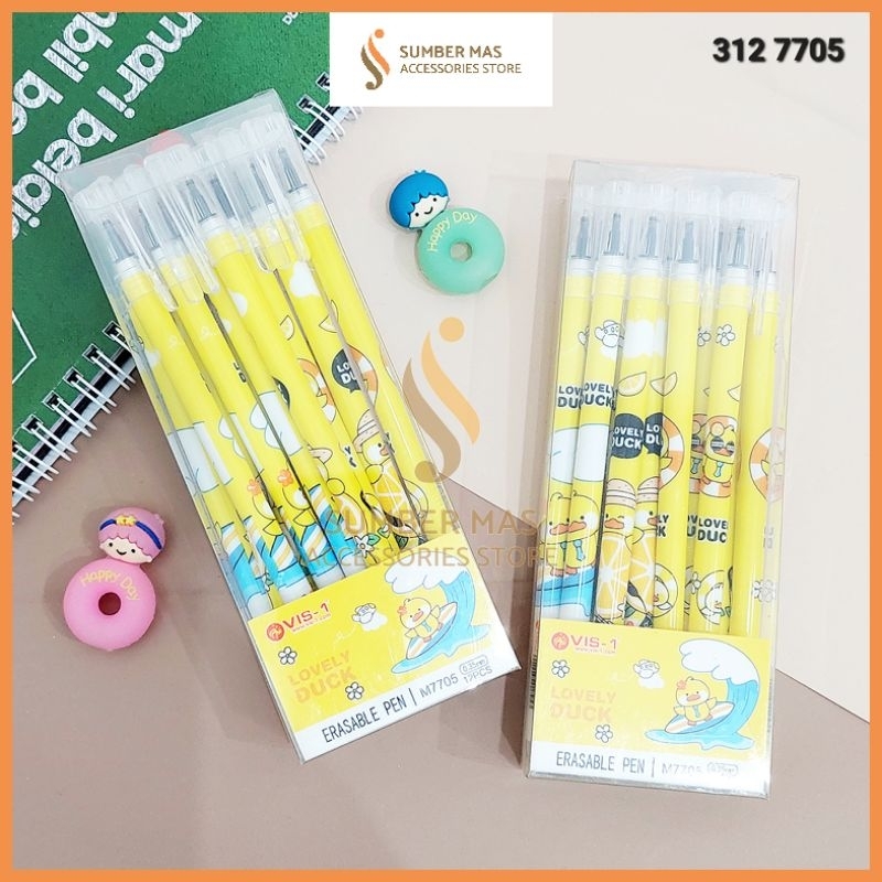 

BOLPEN BISA DIHAPUS/ERASABLE PEN LOVELY DUCK VIS-1 M7705