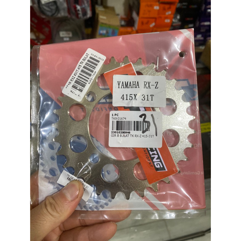 gir belakang tk racing 415 31T jupiter/rxking/rxz/f1zr