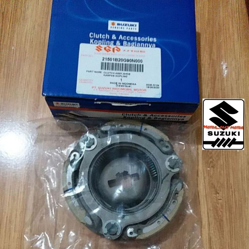 kampas otomatis kopling ganda shogun 125 R SP LAMA Shogun 125 FL RR ROBOT AXELO ORIGINAL SUZUKI