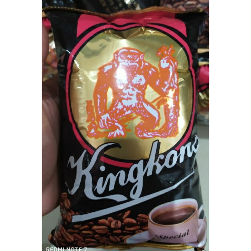 

Kopi khas bangka cap kingkong kemasan hitam 200gram