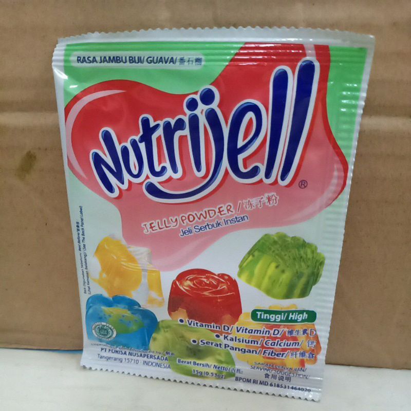 

Nutrijell Jambu Biji Guava 15 gr