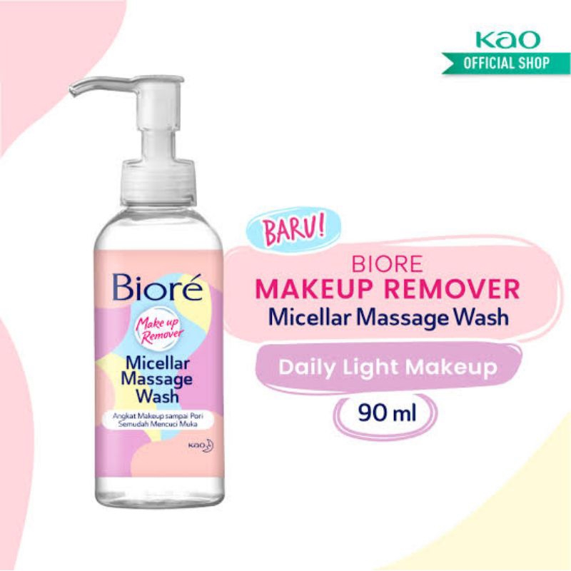 Biore Micellar Massage Wash 90ml