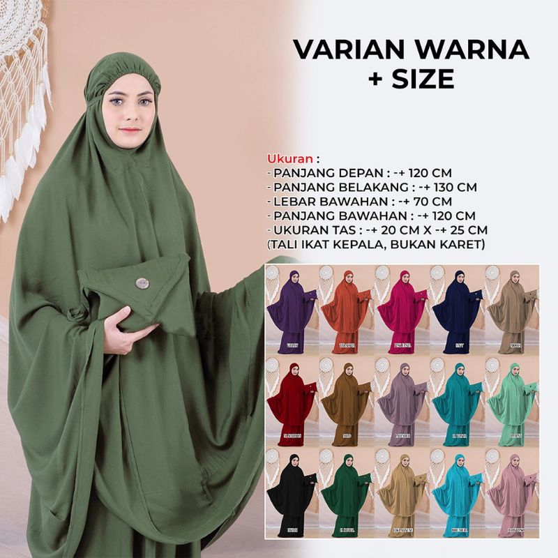 Mukena jumbo bali premium