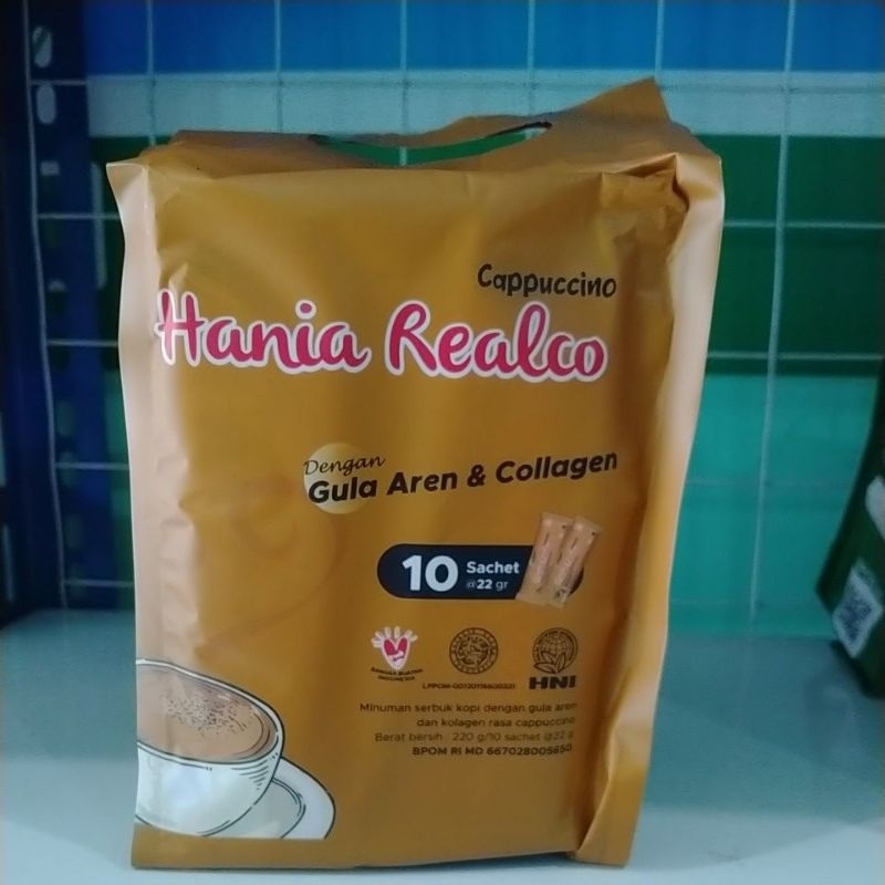 

HANIA REALCO CAPPUCINO isi 10 Sachet
