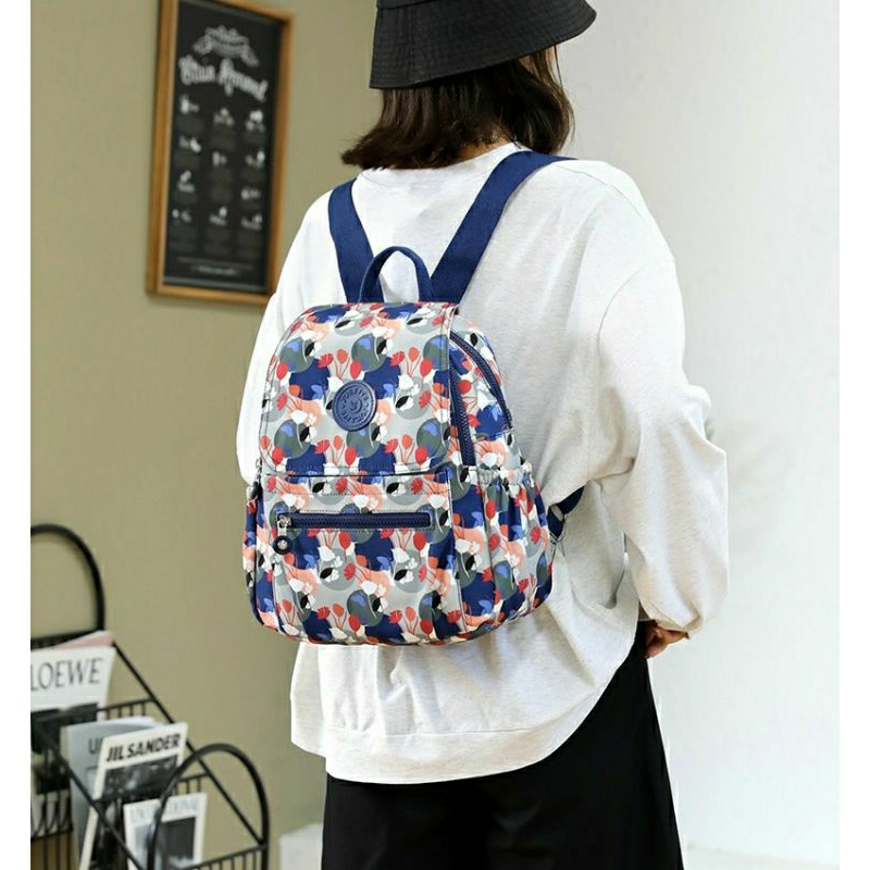 RANSEL WANITA TAS PUNGGUNG YUESITE GEFFIE MEDIUM BACKPACK KOREA STYLE IMPORT