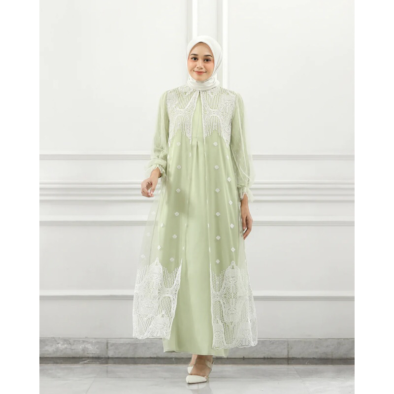 Arosa Set Dress Sage XS by Geulis