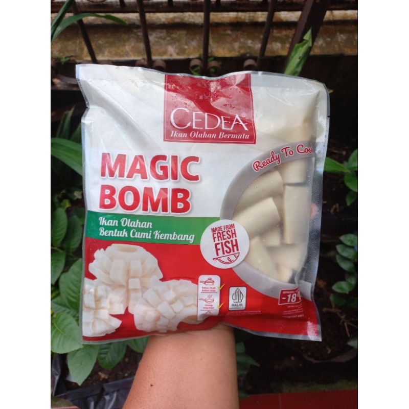 

Cedea Magic Bomb (Olahan Ikan Bentuk Cumi Flower) Kemasan 450gram