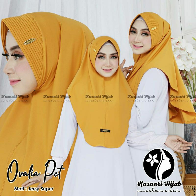 HIJAB BERGO HAMIDAH HIJAB DAILY JERSEY PREMIUM MENUTUP DADA