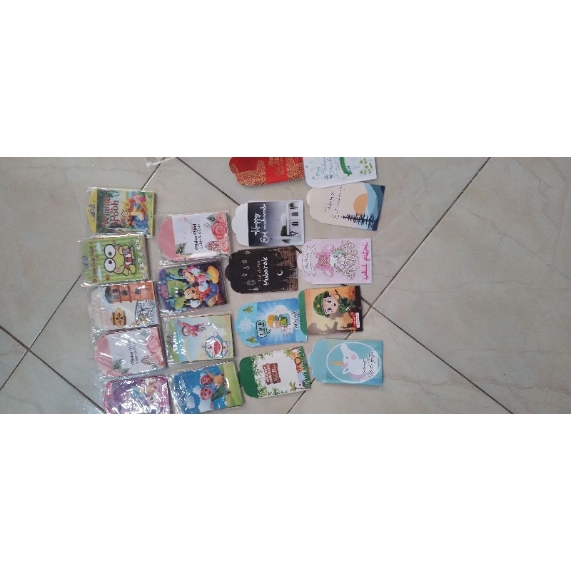 

amplop lebaran isi 10 pcs karakter kartun lucu