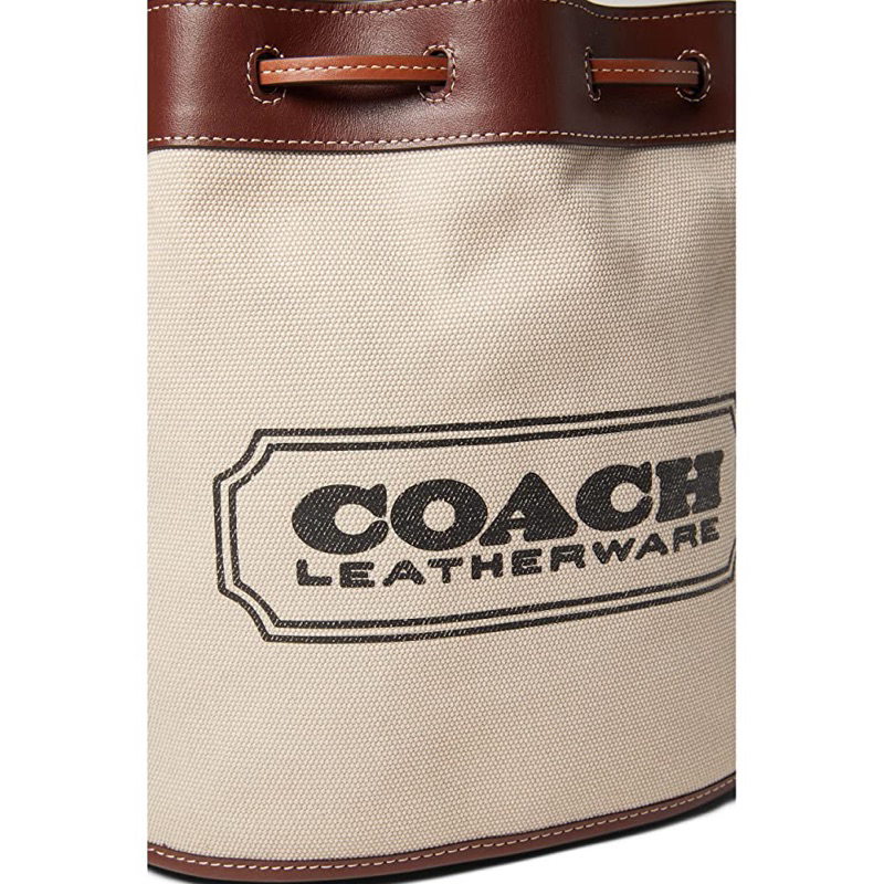 Coach Handbag Canvas Coach Bedge Field Bucket Bag (C8467)