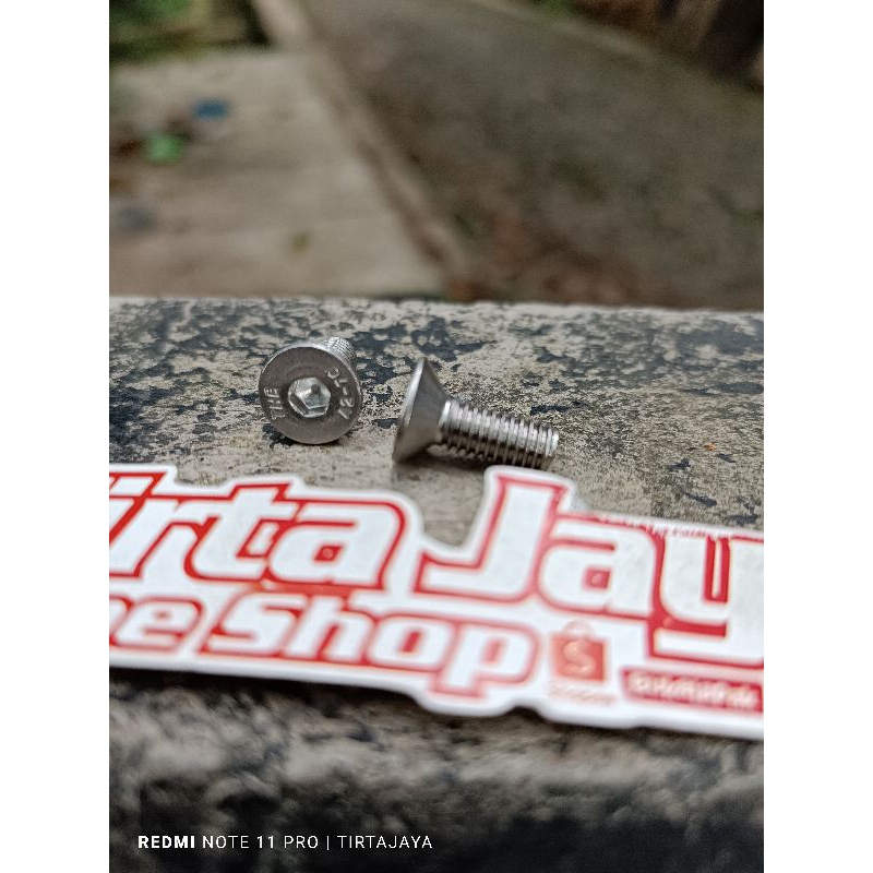 baut L stainles kunci jok honda gl 100