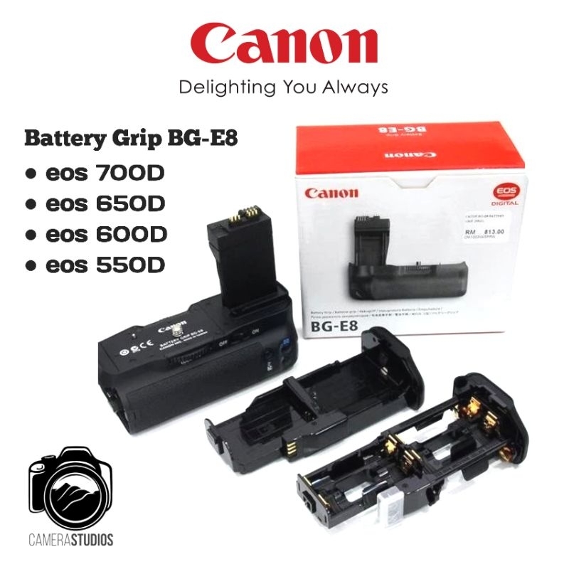 Baterai Grip BG-E8 For Canon 700D 650D 600D 550D