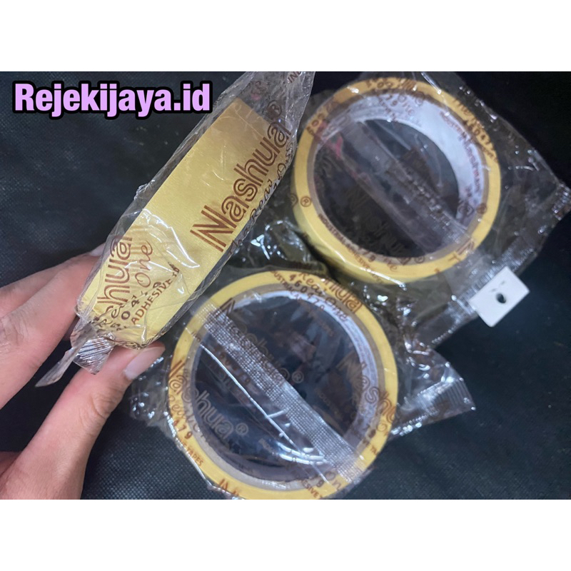 

NASHUA TAPE 1 NCH / ISOLASI KERTAS / MASKING TAPE