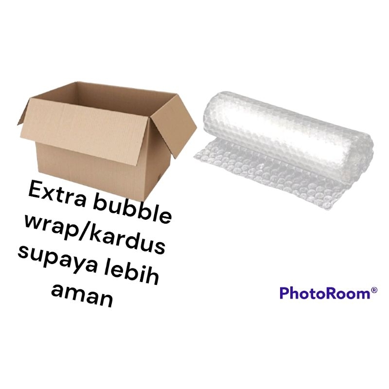 Bubble wrap atau kardus