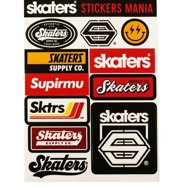 Sticker Set Skaters TG023