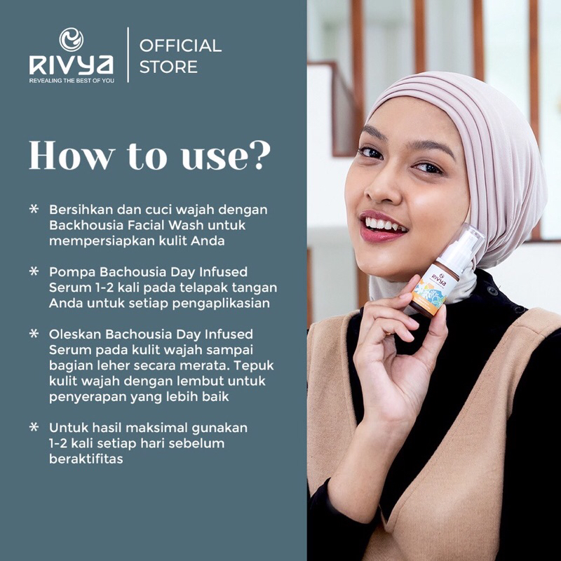 Rivya Backhousia Day Infused Serum