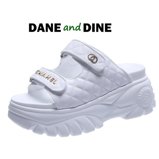 Terbaru Sandal Wedges 8 cm Wanita ORI Dane and Dine -WX1