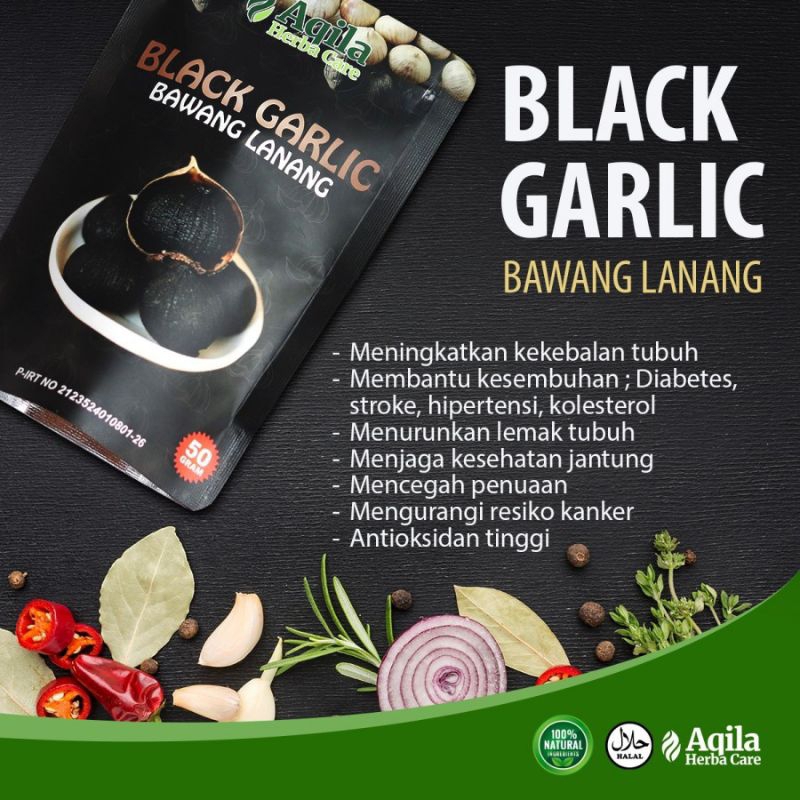 

bawang Hitam Black garlic