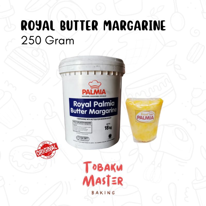 

[ 250 GRAM ] Royal Palmia Butter Margarine / Margarine Royal Butter Palmia 250 Gram