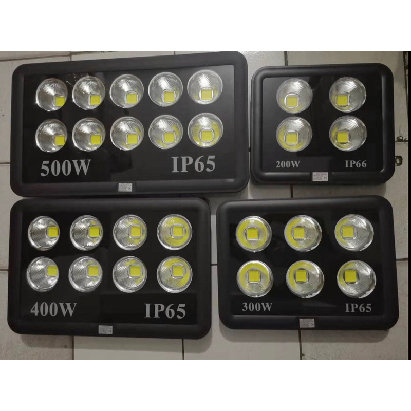 Lampu sorot Tembak Led 300 Watt 300W Mata COB mangkok