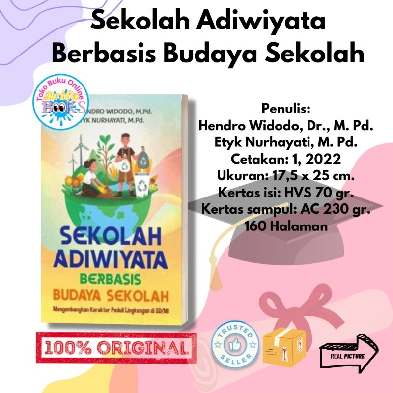 BUKU SEKOLAH ADIWIYATA BERBASIS BUDAYA SEKOLAH – DR. HENDRO WIDODO, M.Pd. – ROSDA