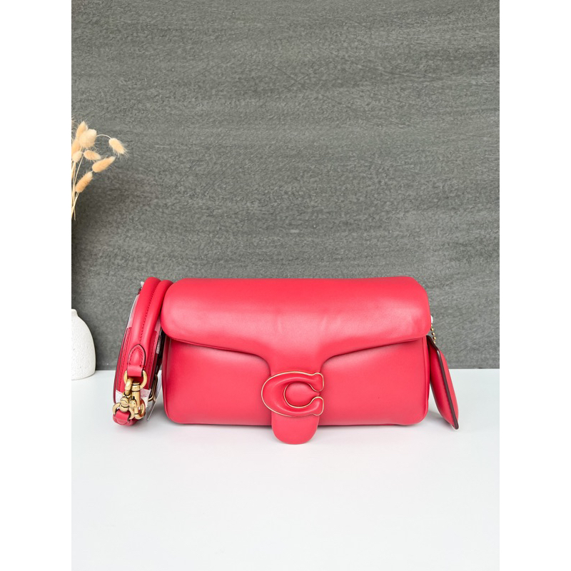 COACH PILLOW TABBY 26 SHOULDERBAG IN RED APPLE