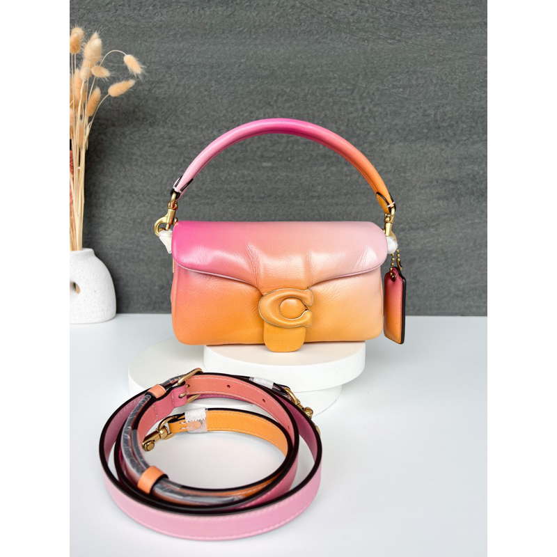 COACH PILLOW TABBY SMALL IN PETUNIA OMBRE