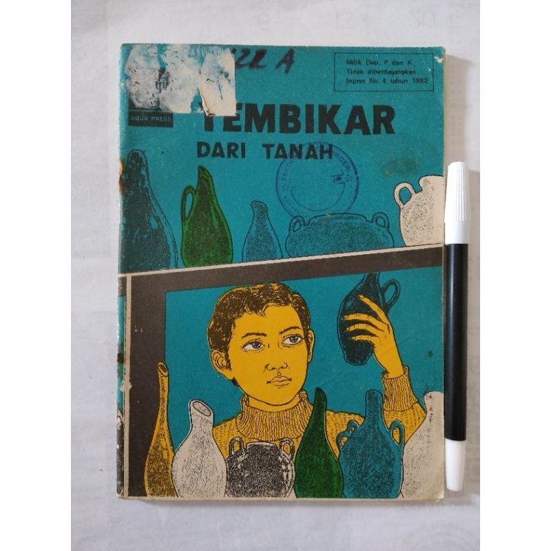 tembikar dari tanah - buku jadul ex perpus