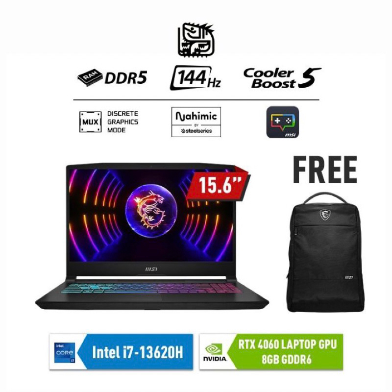 MSI Katana 15 B13VFK - 282ID