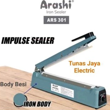 Impulse Sealer 30cm Alat Press Plastik ARASHI HYPERLITE (Good Quality)