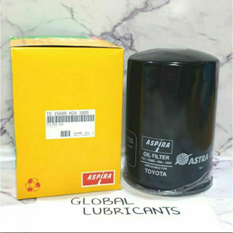 Filter Oli Aspira Kijang Krista/ LGX/ LSX/ Kapsul Diesel/ Hiace/ BU15 Dyna Rino/ HIA