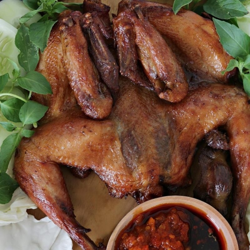 

1 Ekor Ayam Goreng + Hati Ampela + Sambel Merah & Kecap (Frozen / Vakum)