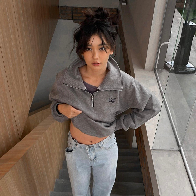 CASUAL ONFIRE - Half Zip Sweatshirt