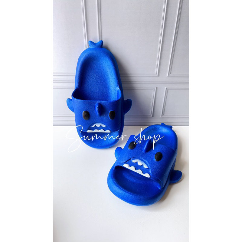 Sandal Jelly Selop Sendal Anak model Hiu mzd888, Lucu & Ringan