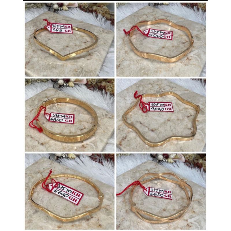 Gelang Emas 1 gram