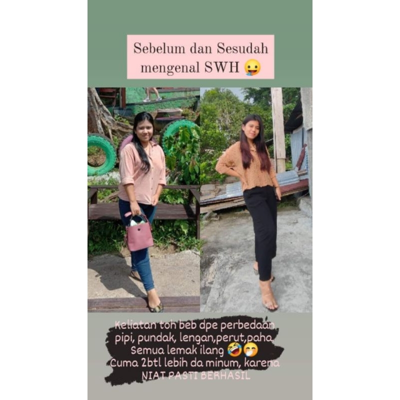 SWH Pelangsing Manjur 100% & ALAMI HERBAL