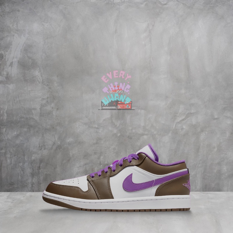 Jordan 1 Low Purple Mocha