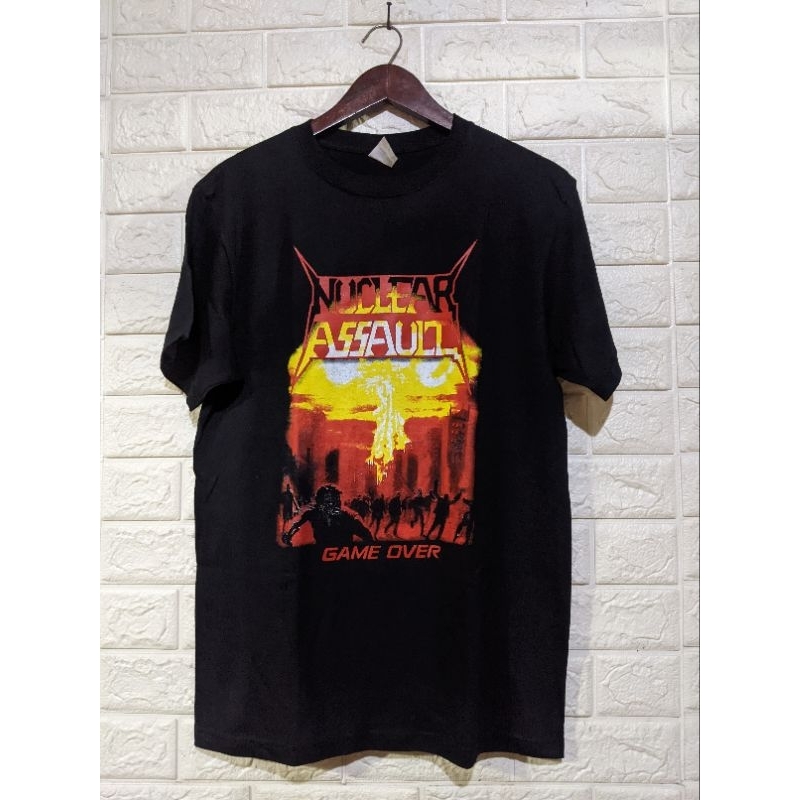 KAOS MUSIK NUCLEAR ASSAULT BUILT UP TAG MERCH CONS